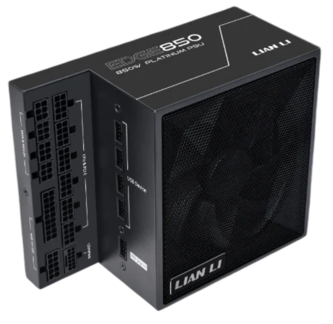LIAN LI EDGE Gold 850W PC Power Supply – Black