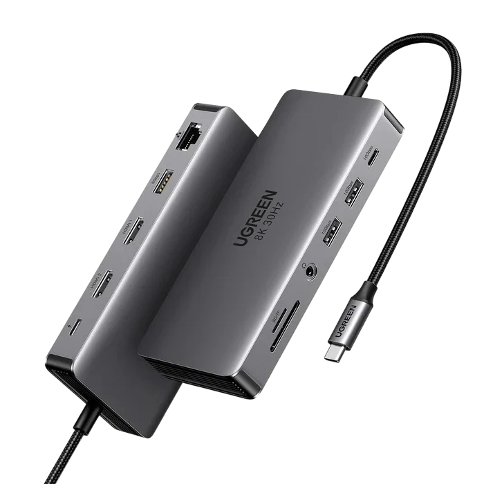 UGREEN 11-in-1 USB-C Multifunction Adapter – CM681 8K 30Hz (P/N 15965)