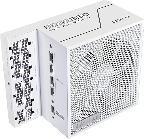 LIAN LI EDGE Gold 850W PC Power Supply – White