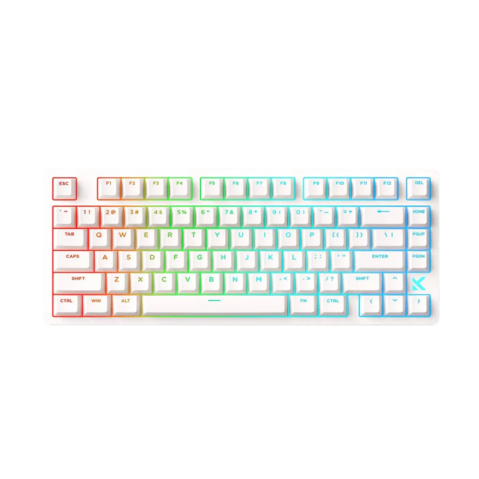 MCHOSE JET75 Hall Effect Magnetic Gaming Keyboard – White | Kailh Magnetic God Switch