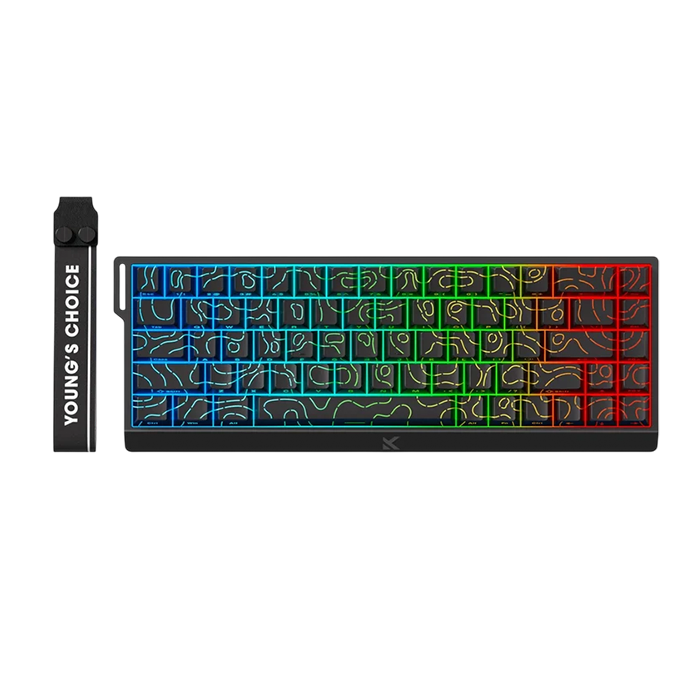 MCHOSE ACE 68 Hall Effect Magnetic Switch Gaming Keyboard – Black