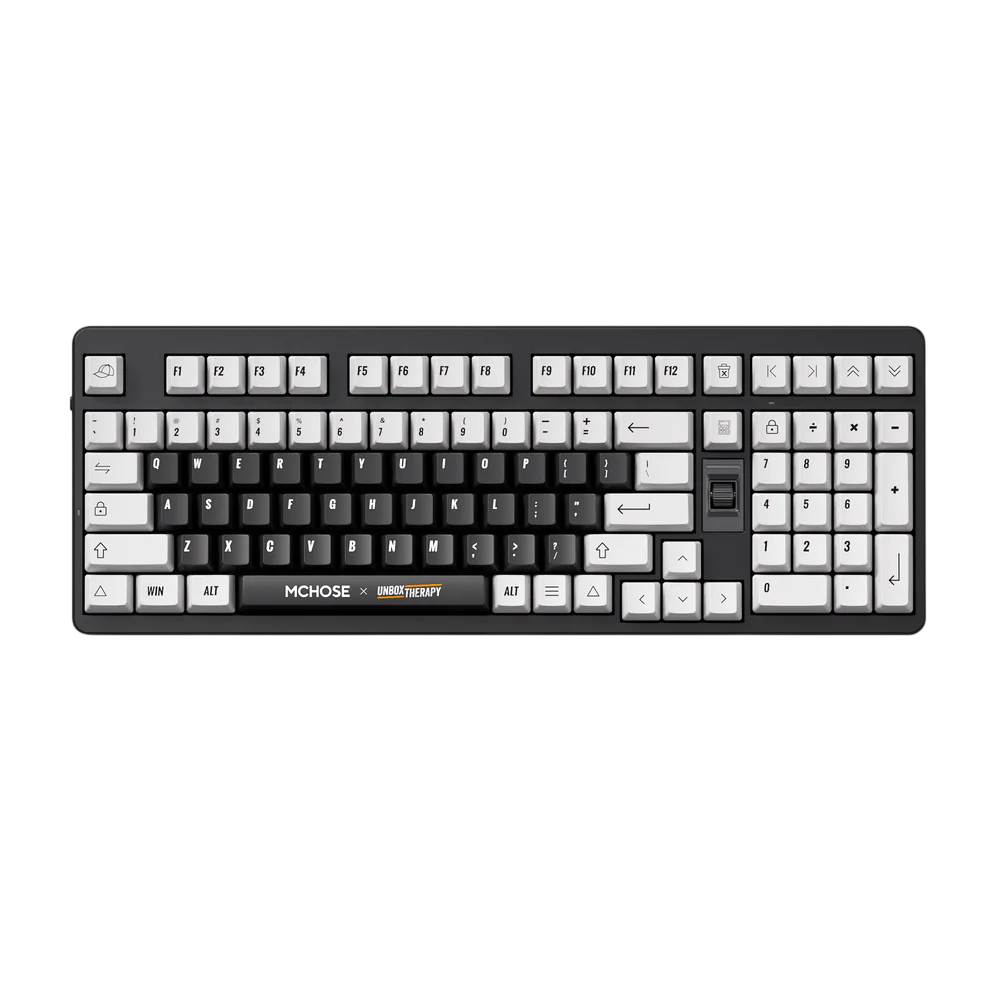 MCHOSE HW-UT98-2 UT98 Classic Therapy Mechanical Gaming Keyboard – Silent Peach V3 (98%)