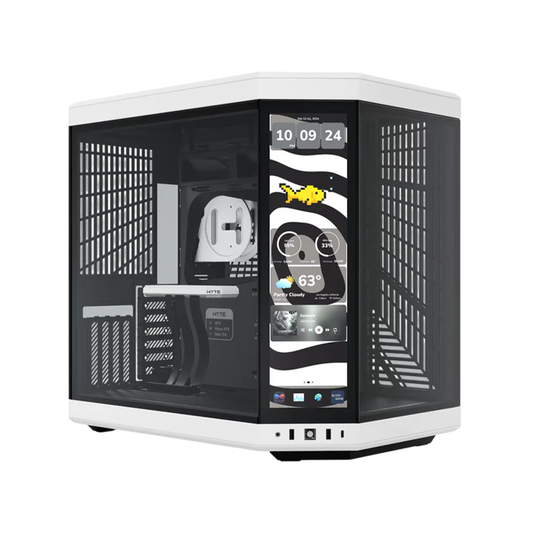 AMD Ryzen 9 9950X3D Gaming PC | RTX 5090 32GB | 32GB DDR5 7200 | 4TB NVMe | HYTE Y70 Touch