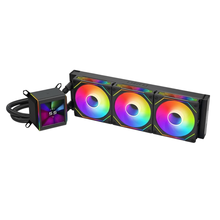 LIAN LI GALAHAD GA II LCD SL-INF 360 COOLER - BLACK