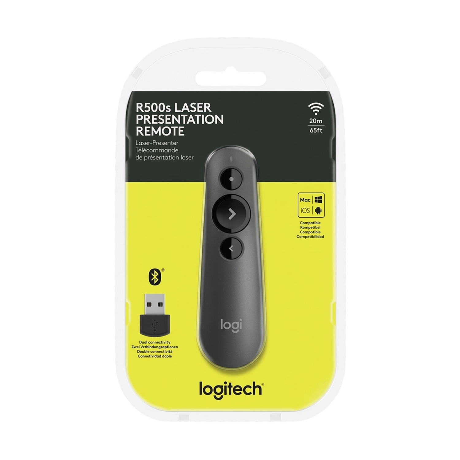 Logitech R500s Laser Presentation Remote