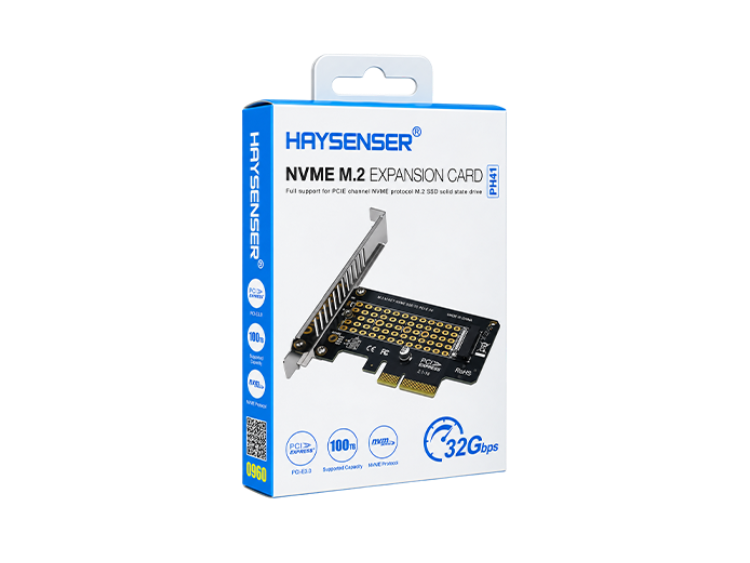 HAYSENSER PCIe to M.2 NVMe SSD Adapter Card