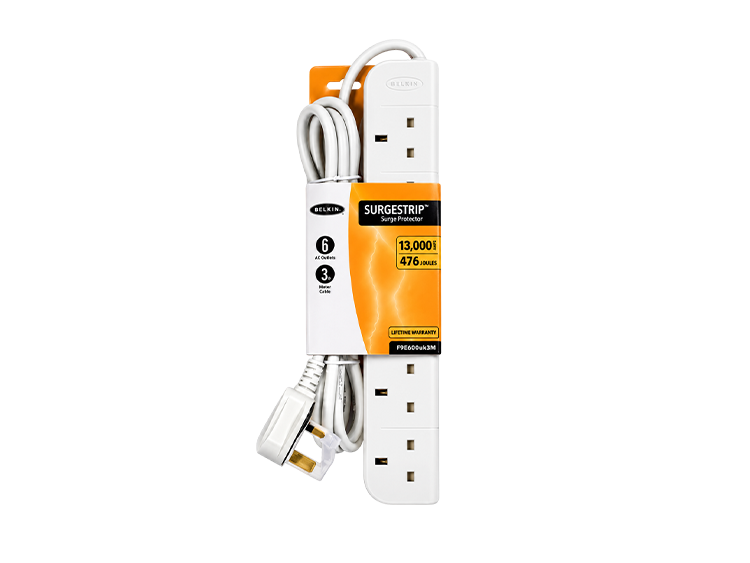 Belkin Power Extension 6 Port – 3 Meter