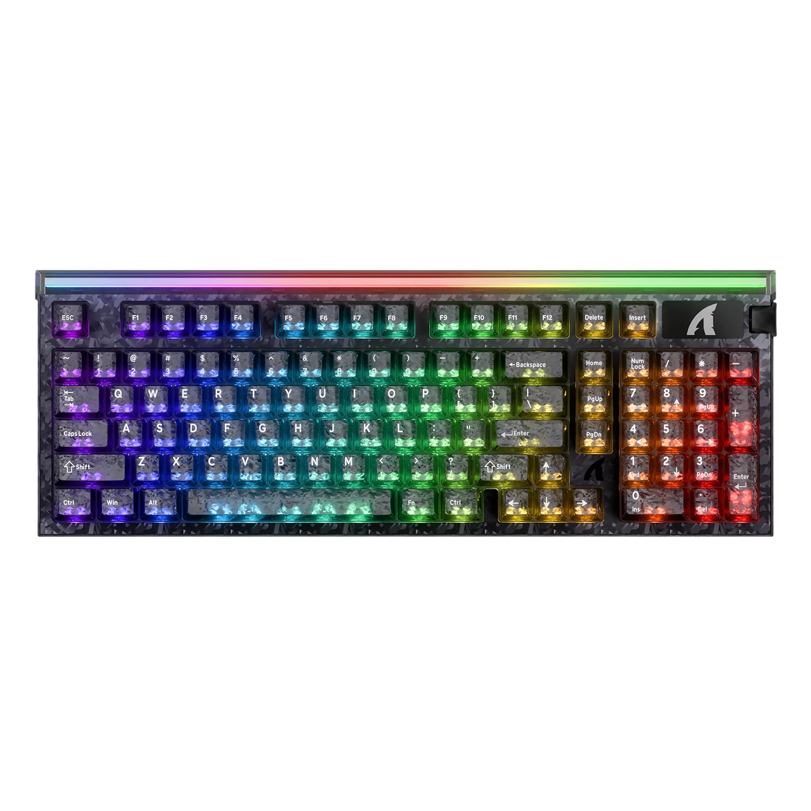 ATTACK SHARK R68 HE Ink Shade Carbon Fiber Rapid Trigger Magnetic Gaming Keyboard – 60%