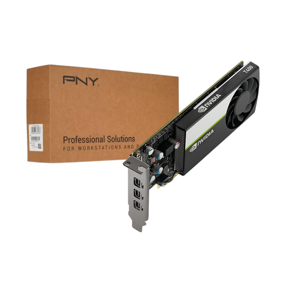 PNY NVIDIA Quadro T400 4GB GDDR6 Graphics Card – Professional GPU