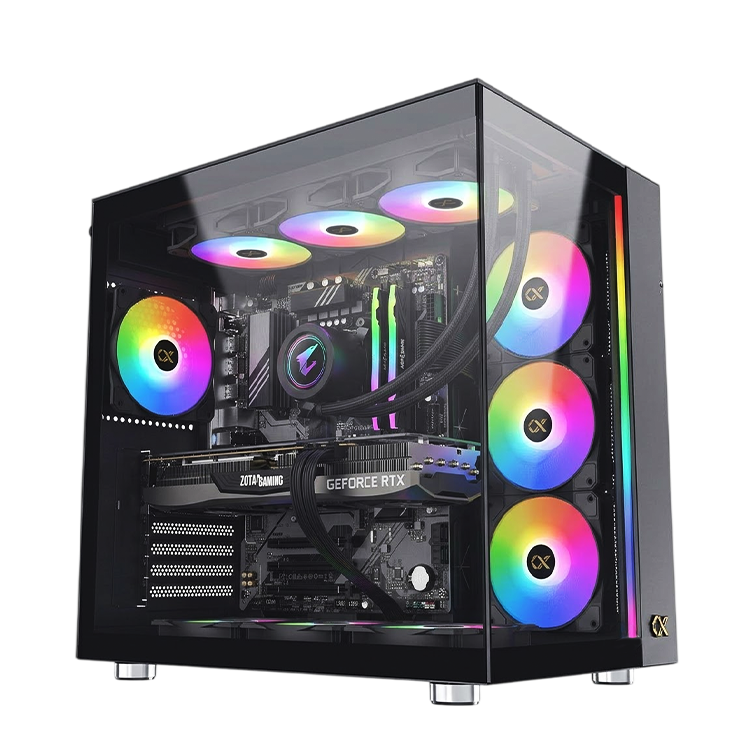 Intel Core i7-14700F RTX 5070 Gaming PC – 16GB DDR5, 1TB NVMe SSD, WiFi 6E