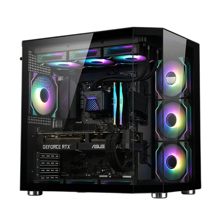 Intel Core i7-14700F Gaming PC – ASUS RTX 5070 12GB, 16GB DDR4, 1TB NVMe, 360mm Liquid Cooling