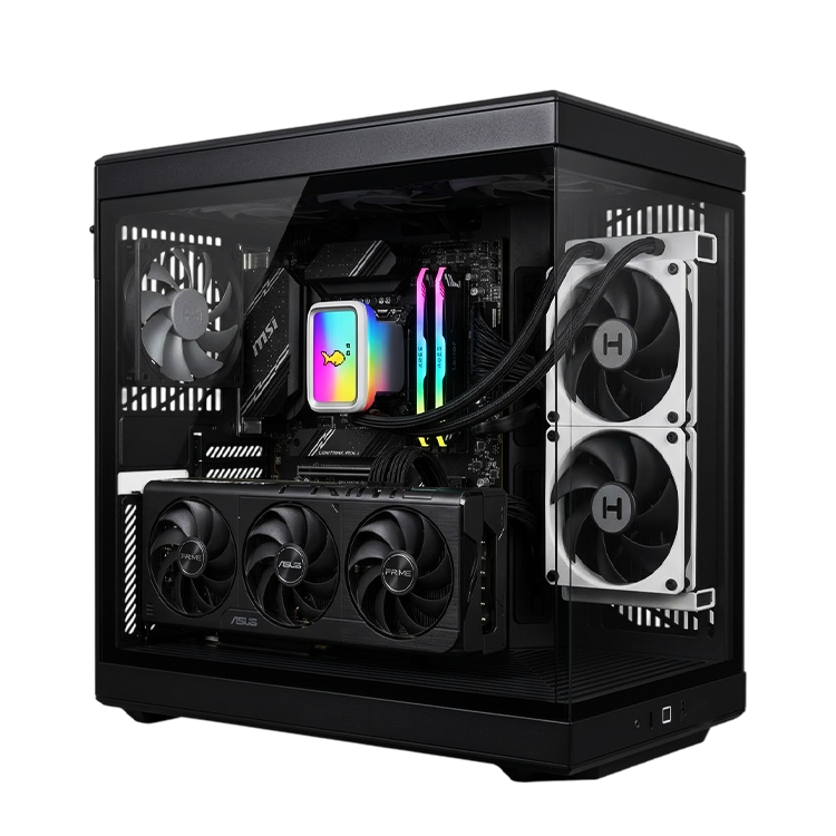 Intel Core i5-14400F Gaming PC – RTX 5060 8GB, 32GB DDR5 6400MHz, 1TB NVMe, HYTE Y40 Black