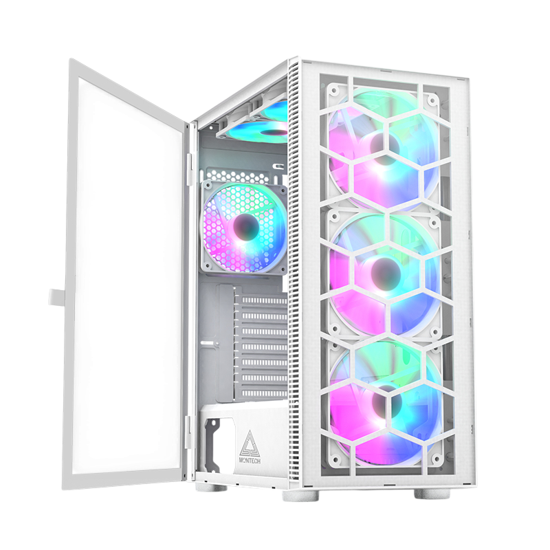 Intel Core i5-12400F Gaming PC | RTX 4060 8GB White Edition | 16GB DDR4 | 512GB NVMe | White Build