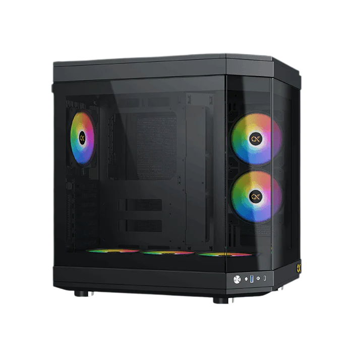 XIGMATEK CUBI Black Mini Tower Gaming Case