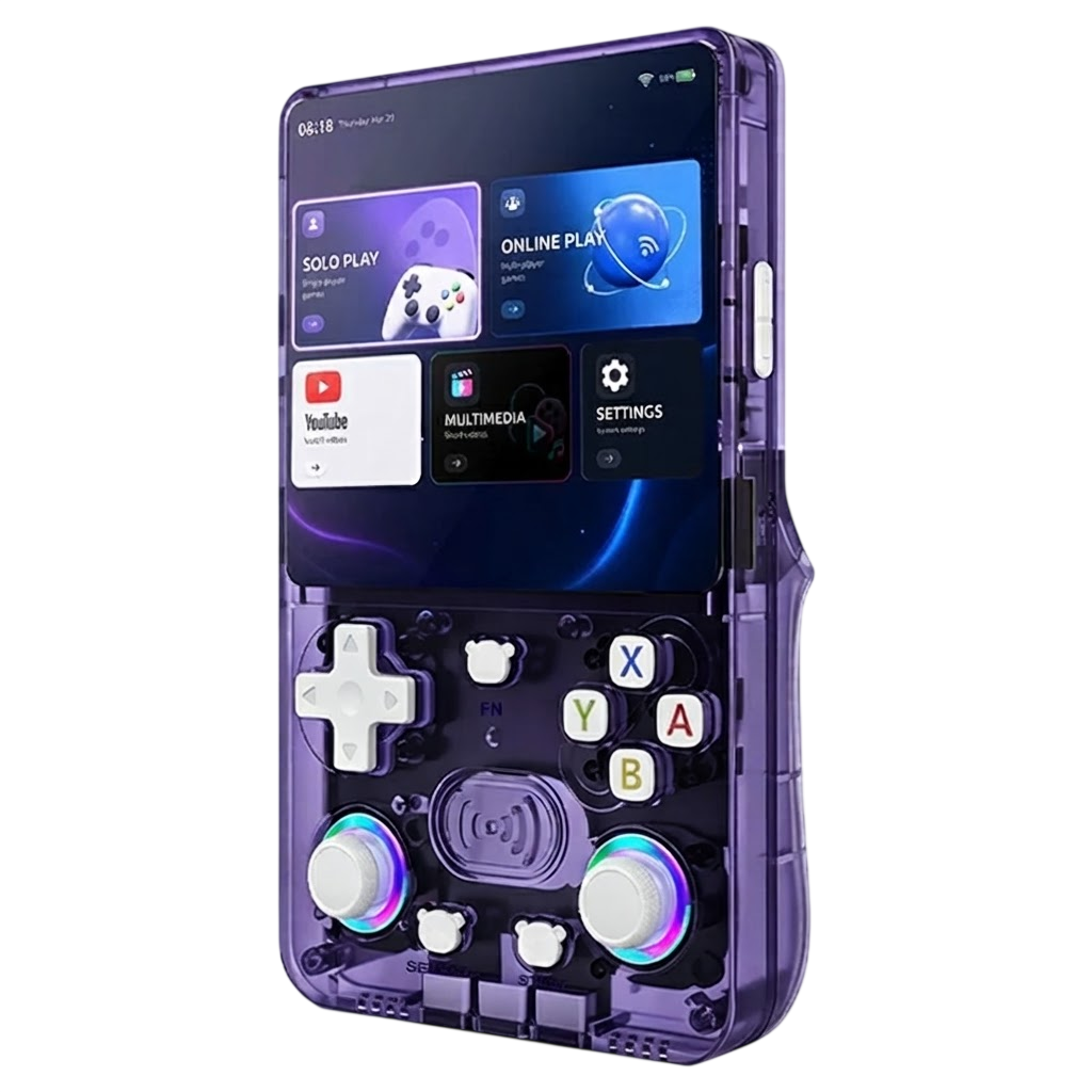 X36 Ultra Handheld Game Console – 64GB TF Card Purple