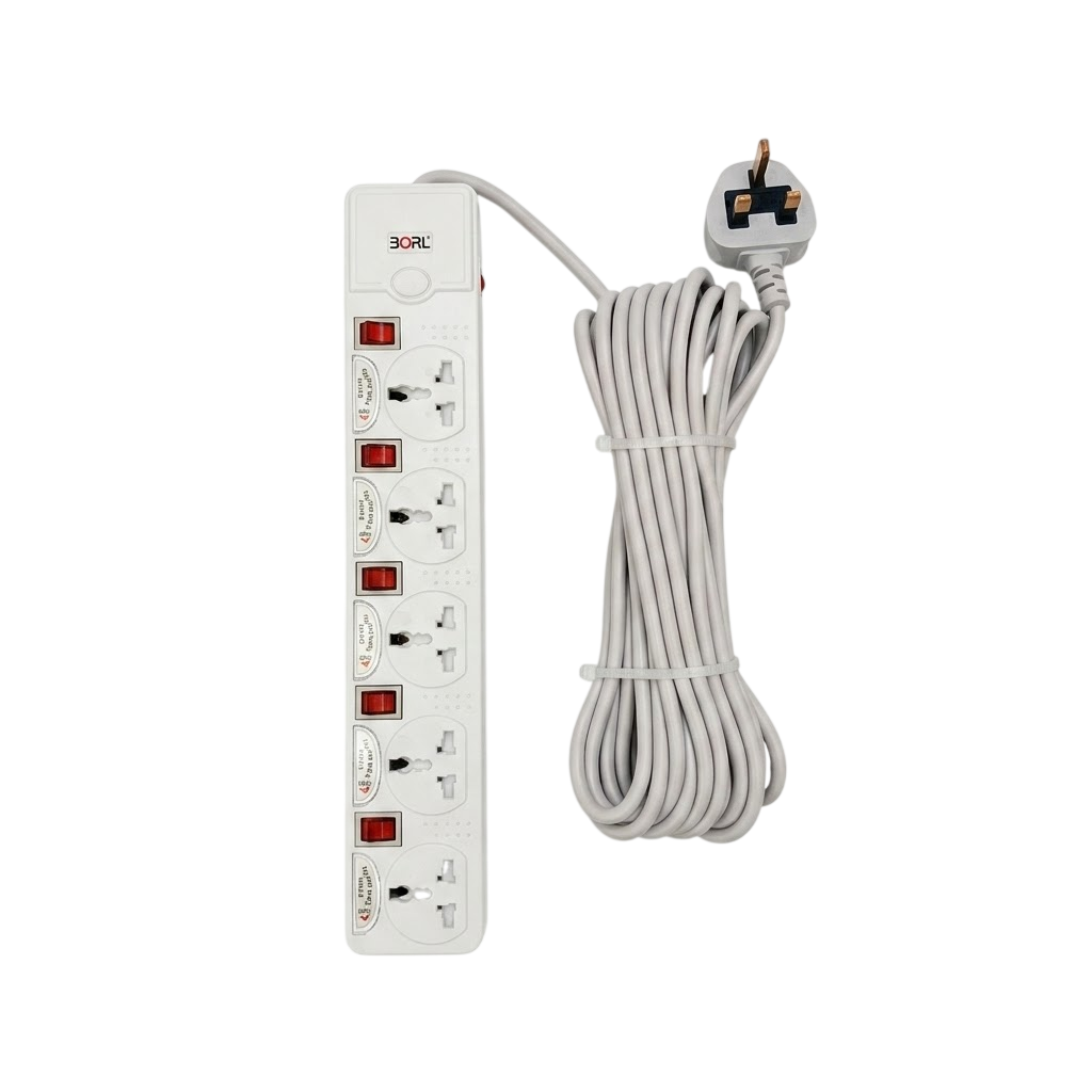 BORL Power Extension 5 Way – 5 Meter