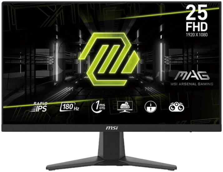 MSI MAG 256F 25” FHD 180Hz IPS Gaming Monitor + Porodo ShadowX Wireless PS5 Gaming Controller Bundle