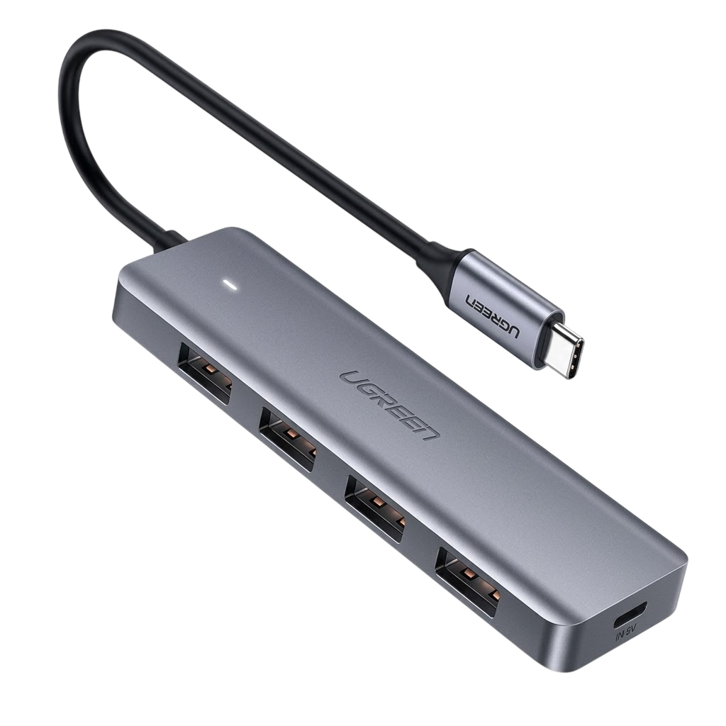 UGREEN 4-Port USB-C Hub – CM473 (P/N 20841)