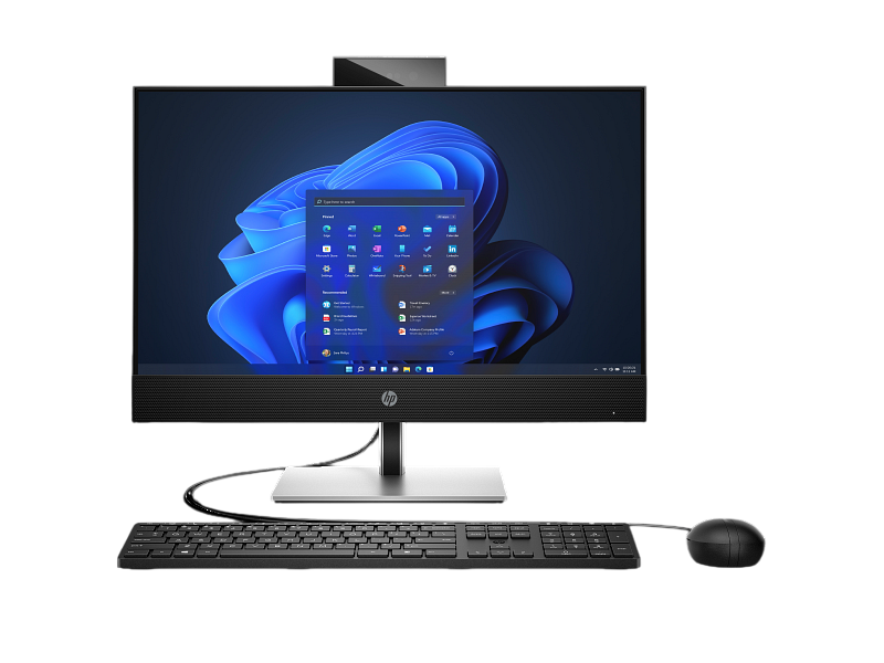 HP ProOne 440 G9 23.8" All-in-One PC – Intel Core i7-14700T, 8GB DDR5, 512GB SSD DOS