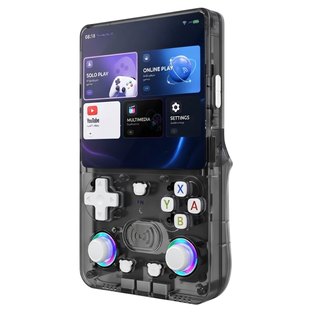 X36 Ultra Handheld Game Console – 64GB TF Card Black