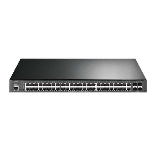 TP-LINK TL-SG3452P JetStream 52-Port Gigabit L2+ Managed Switch with 48-Port PoE+