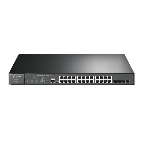 TP-LINK TL-SG3428MP JetStream 28-Port Gigabit L2+ Managed Switch with 24-Port PoE+