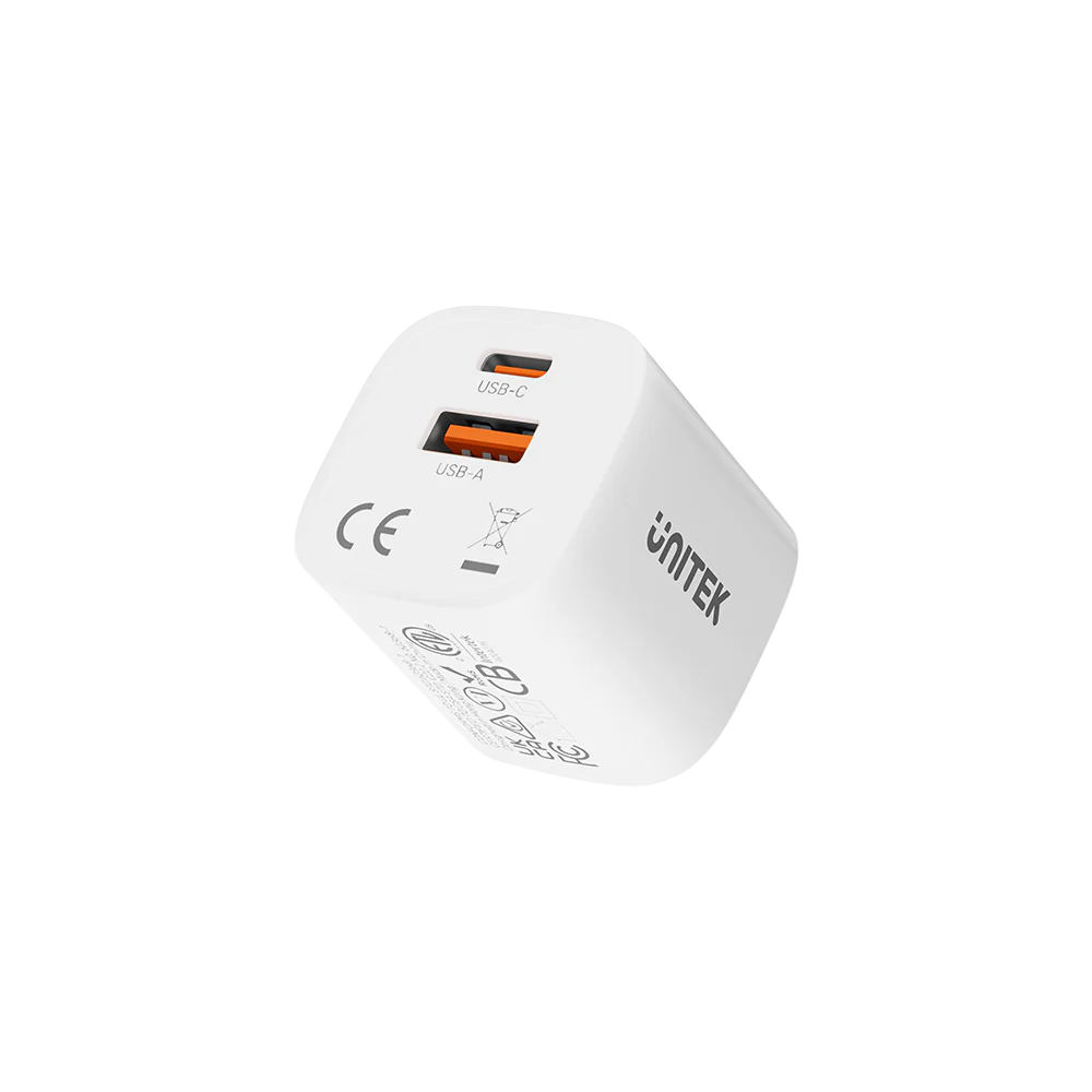 UNITEK P1125WH01 33W Mini USB Wall Charger
