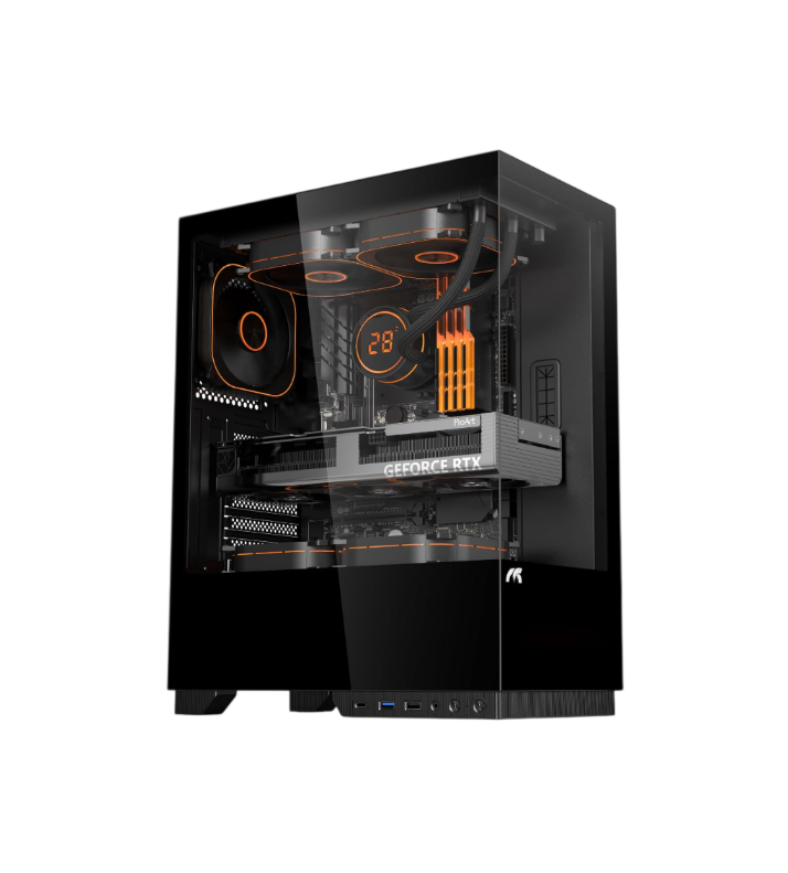 AMD Ryzen 5 9600X RTX 5060 Gaming PC | 16GB DDR5 | 1TB NVMe SSD | Black