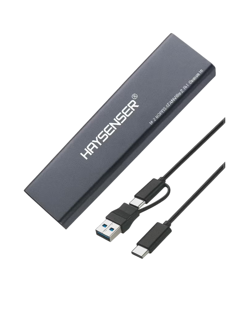 Haysenser M.2 SSD Enclosure – USB 3.2 Gen 2 External Case