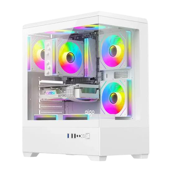 Intel Core i5-14400F RTX 5060 Gaming PC | 16GB DDR4 | 1TB NVMe SSD | White