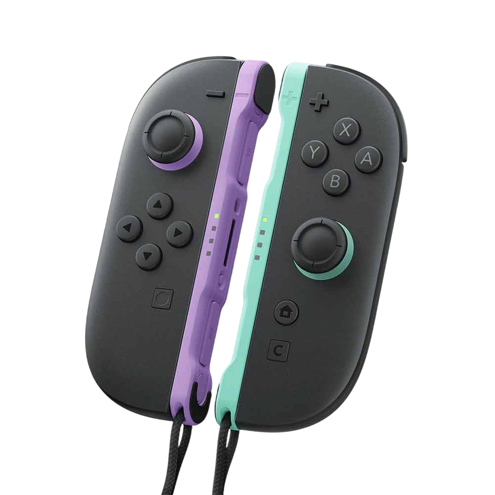 Nintendo Joy-Con 2 (L/R) Wireless Controllers – Light Purple & Light Green