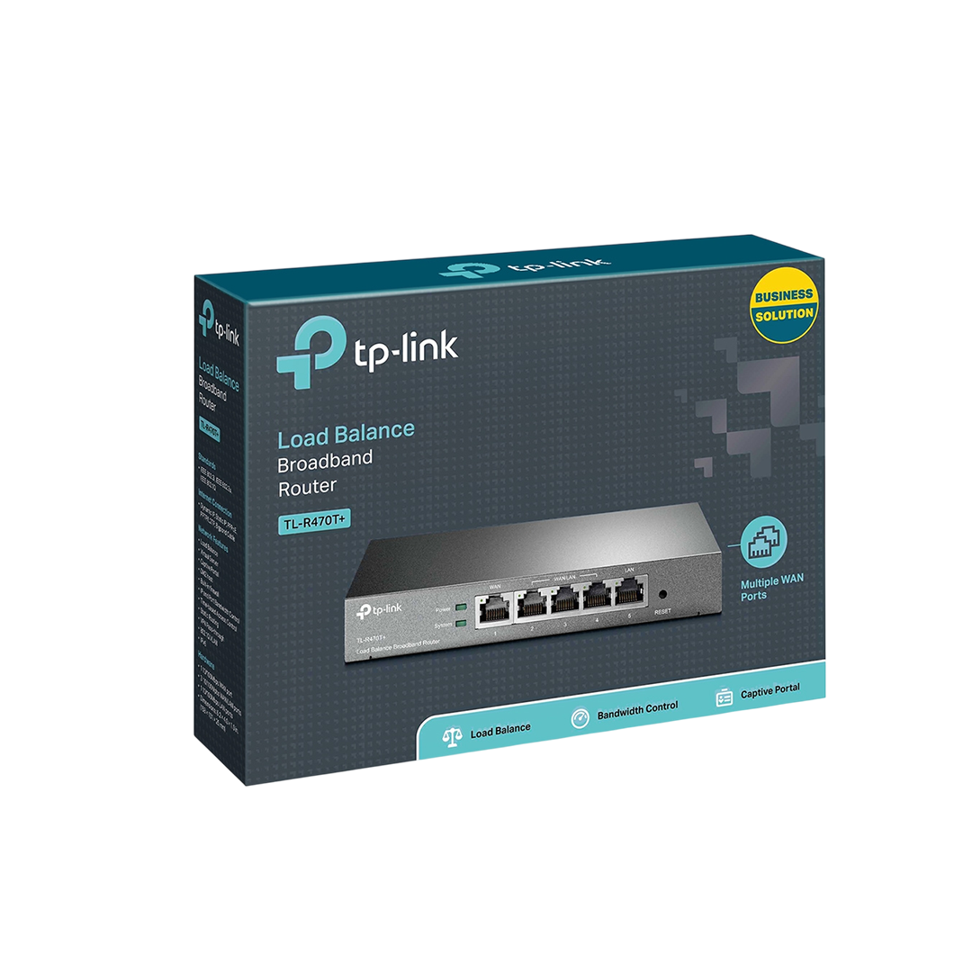 TP-LINK TL-R470T+ Desktop Load Balance Broadband Router