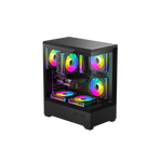 Intel Core i5-14400F RTX 5050 Gaming PC Bundle | 16GB DDR4 | 1TB NVMe SSD | 27" 100Hz Monitor | Black