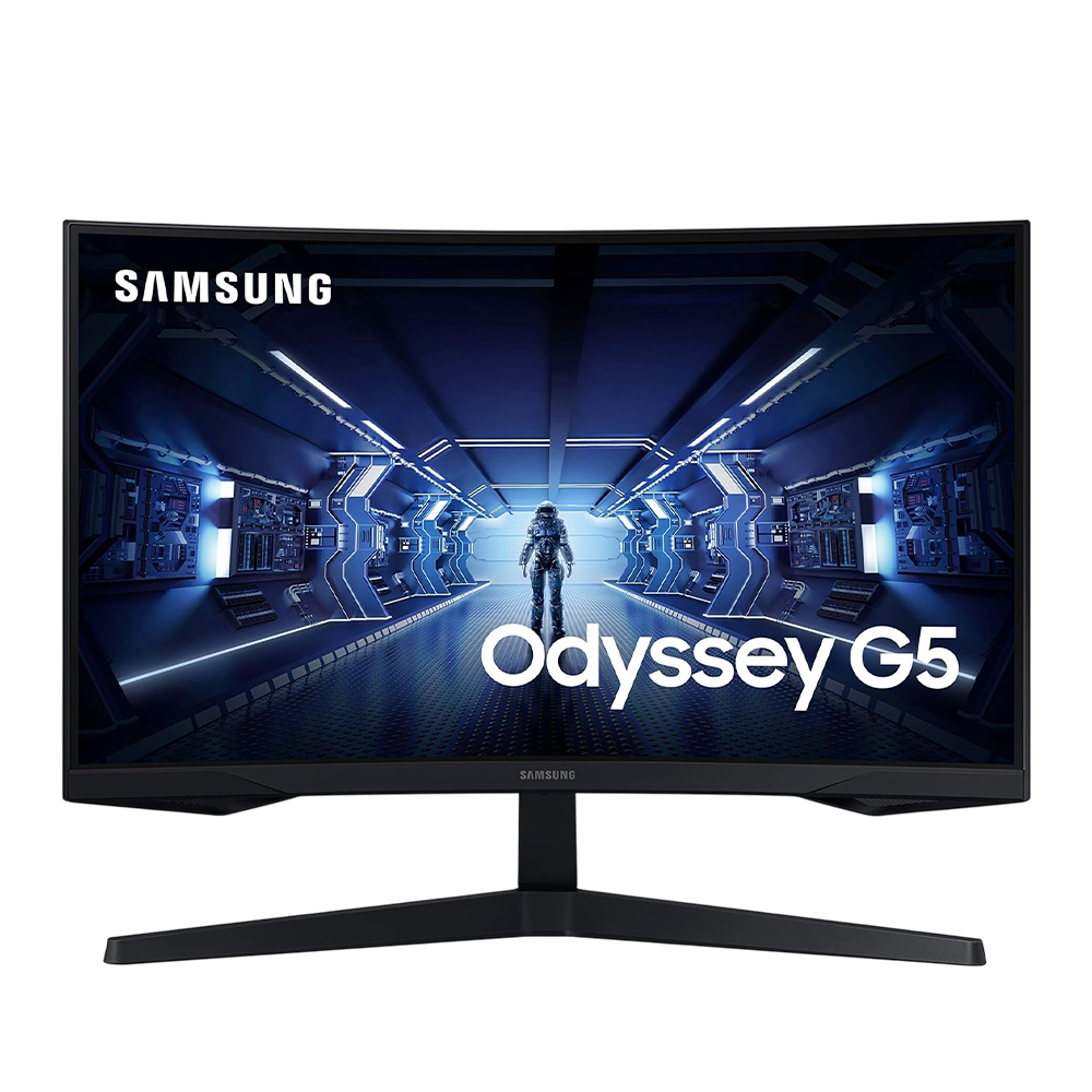 Samsung Odyssey G5 LC27G55TQBMXUE 27 inch Curved Gaming Monitor WQHD 144Hz