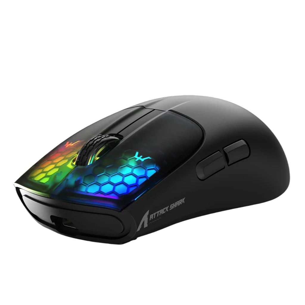ATTACK SHARK X5 Wireless Gaming Mouse – Black