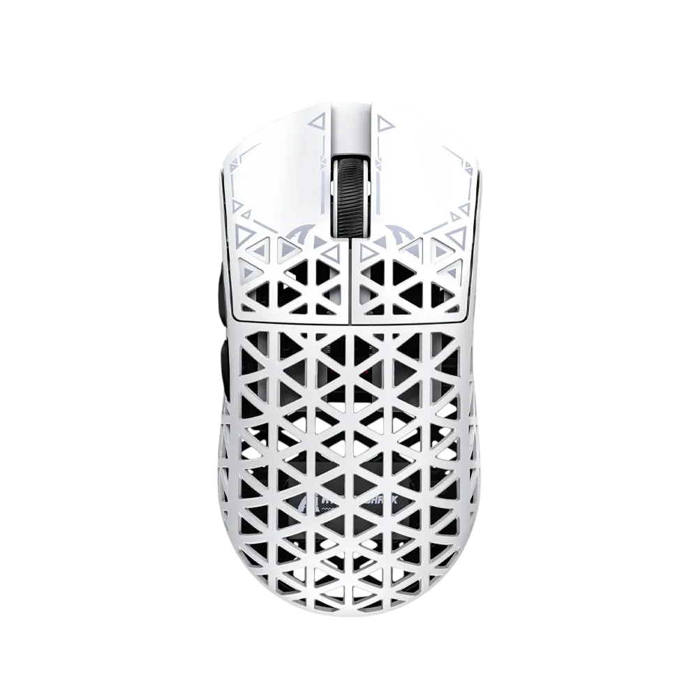 ATTACK SHARK R5 ULTRA Carbon Fiber Wireless 8K Gaming Mouse – White
