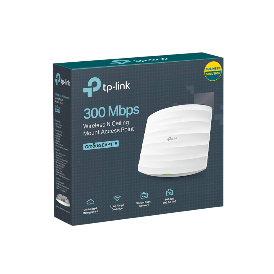 TP-Link EAP115 300Mbps Wireless N Ceiling Mount Access Point