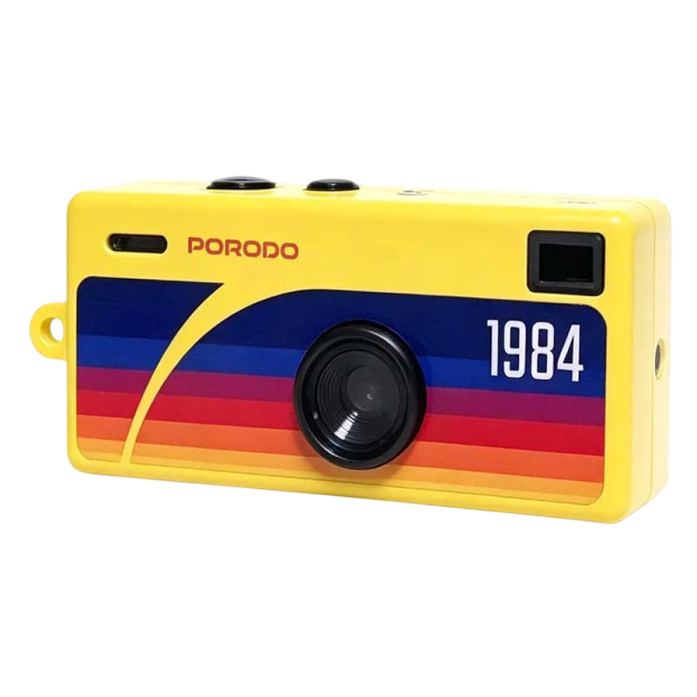 Porodo Lifestyle Memo Thumb-Sized Digital Camera – Yellow | PDLFSTG62YL