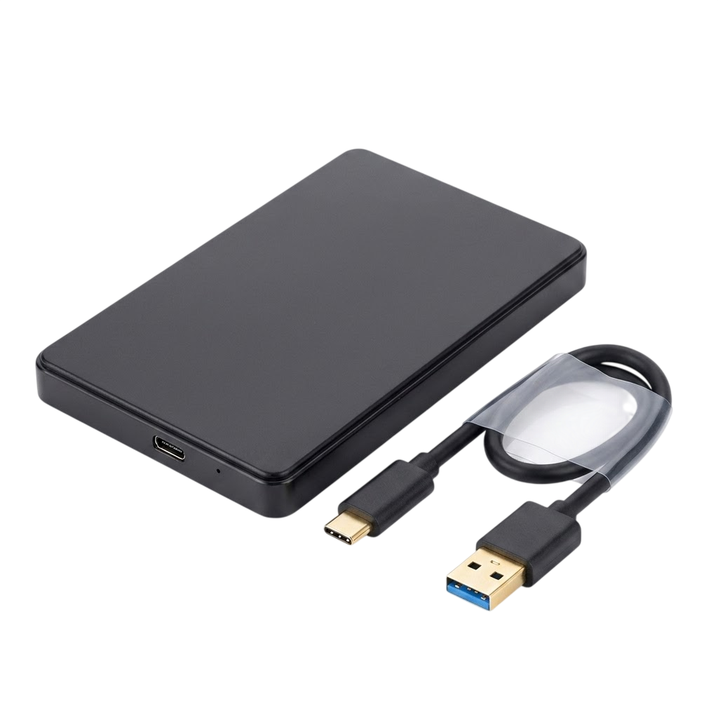 Haysenser USB 3.0 Type-C HDD Case – 2.5" SATA SSD/HDD Enclosure