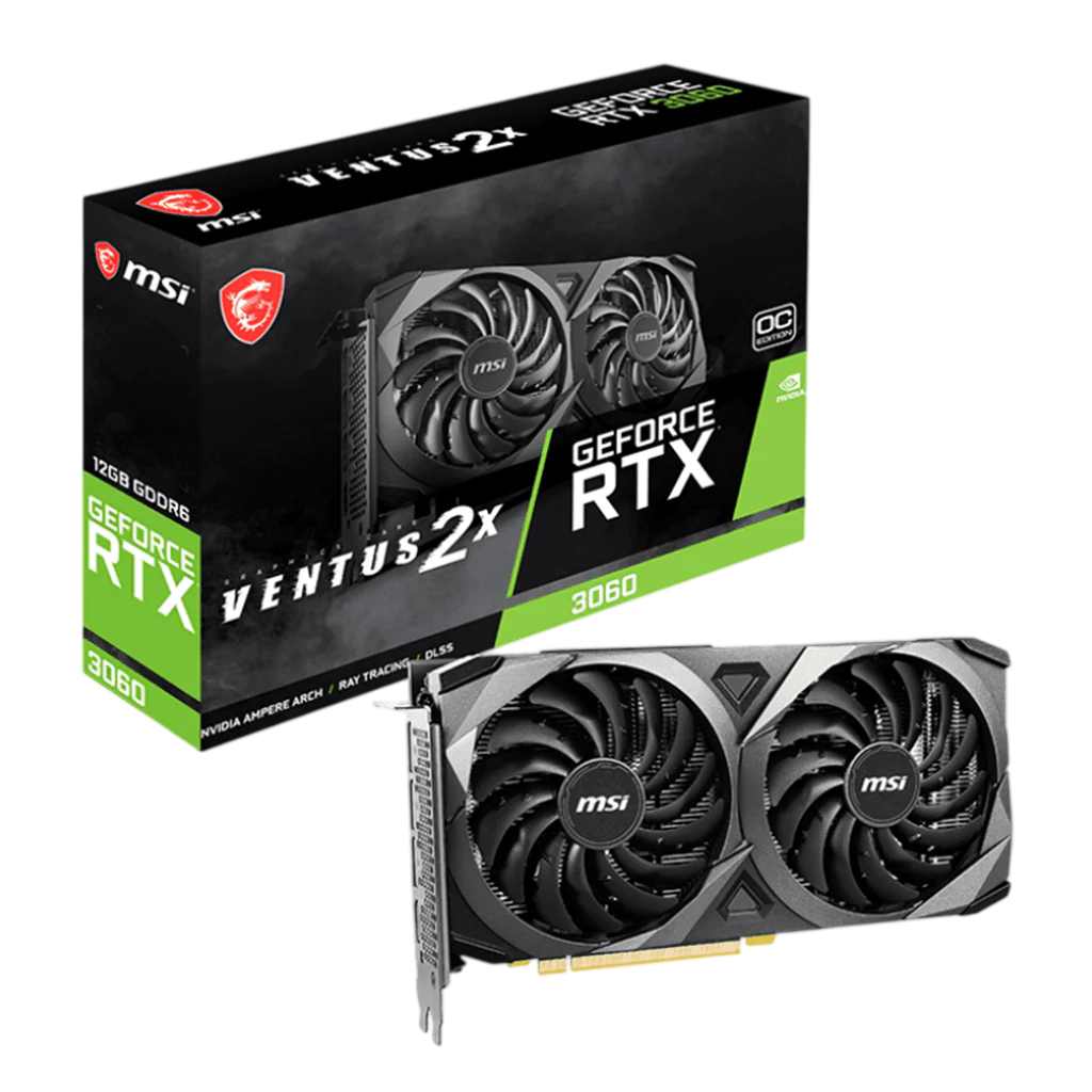 MSI GeForce RTX™ 3060 Ventus 2X 12GB OC Graphics Card