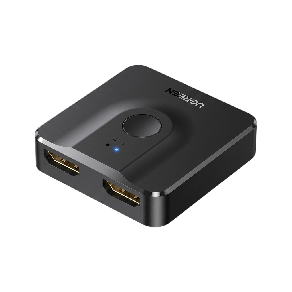 UGREEN 2-in-1 Out HDMI Switcher – 4K 60Hz
