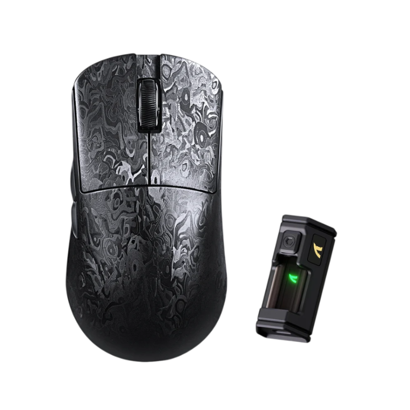 ATTACK SHARK R11 ULTRA Forged Carbon Fiber Wireless 8K Gaming Mouse – Black