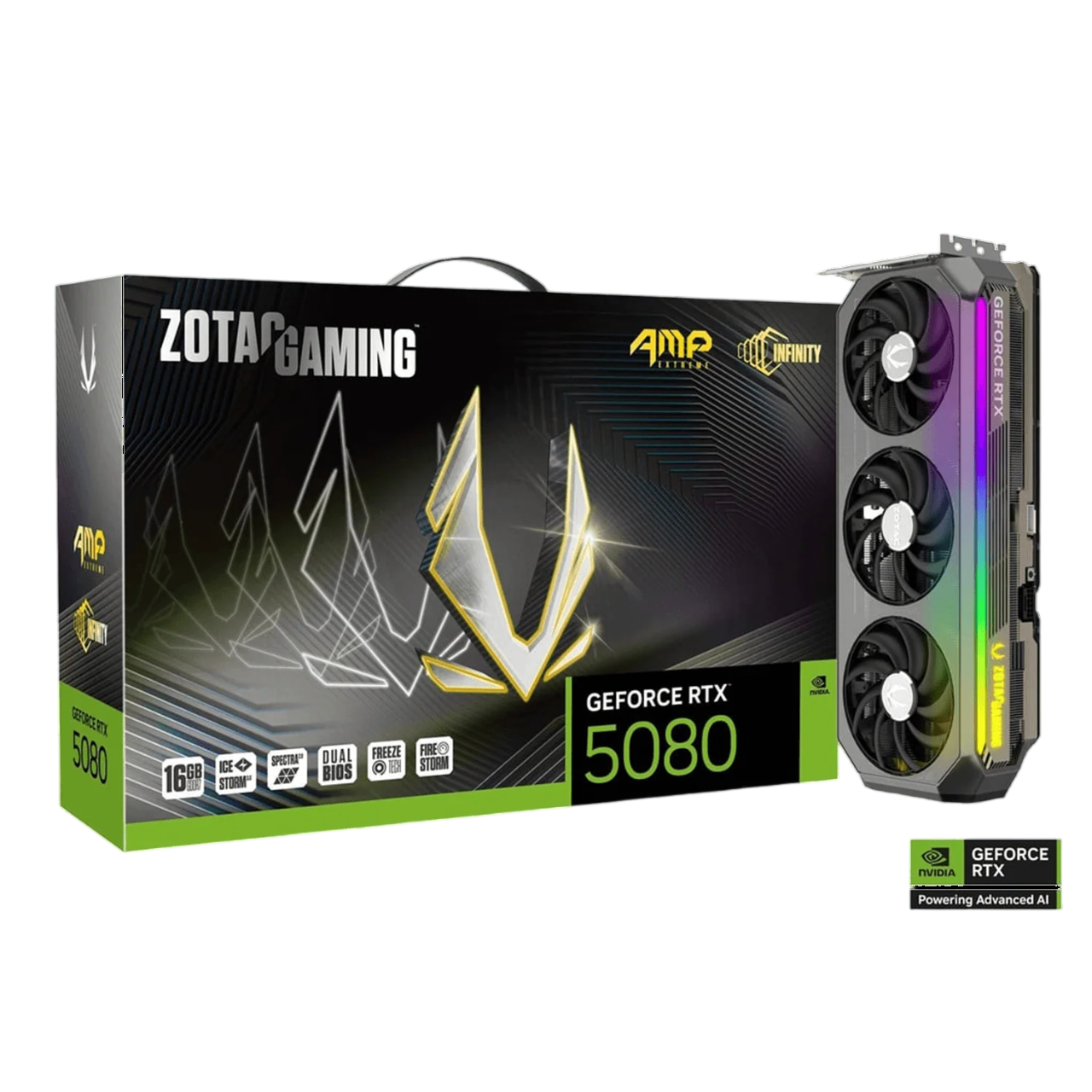 ZOTAC Gaming GeForce RTX™ 5080 16GB AMP Extreme Infinity Graphics Card