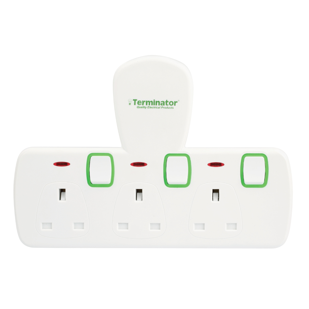 TERMINATOR TMA-163A 3 Pin Power Plug Adapter