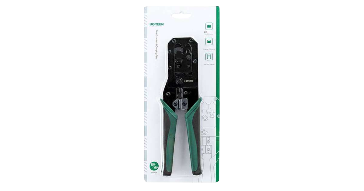 UGREEN NW136-70683 RJ45 Crimping Tool for Ethernet Cable Connector Installation