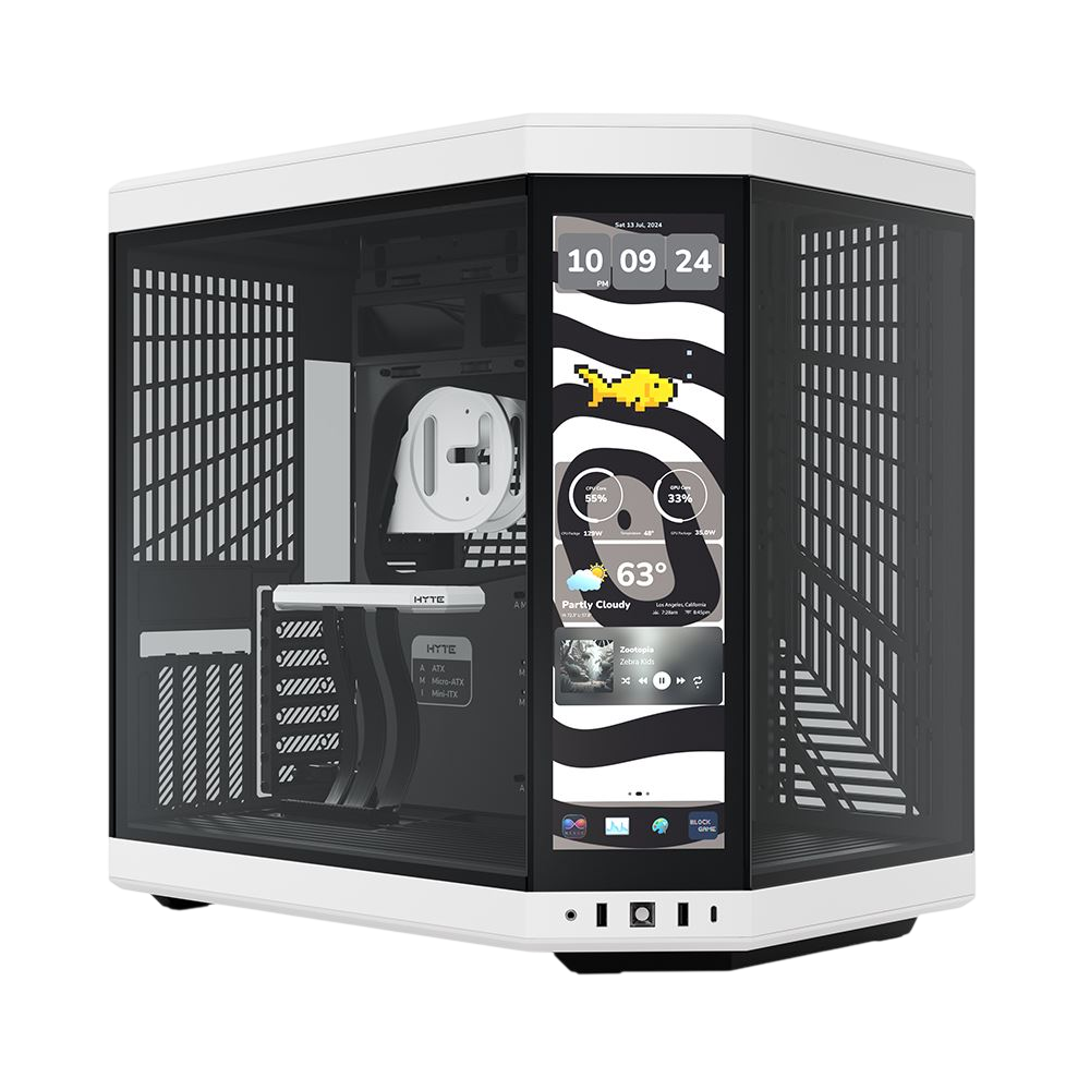 Intel Core Ultra 9 285K Gaming PC – RTX 5090 32GB | 32GB DDR5 7200MHz | 4TB PCIe 5.0 NVMe | 360mm Liquid Cooling | HYTE Y70 Panda Case