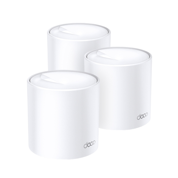 TP-Link Deco X20 (3-Pack) AX1800 Whole Home Mesh Wi-Fi 6 System