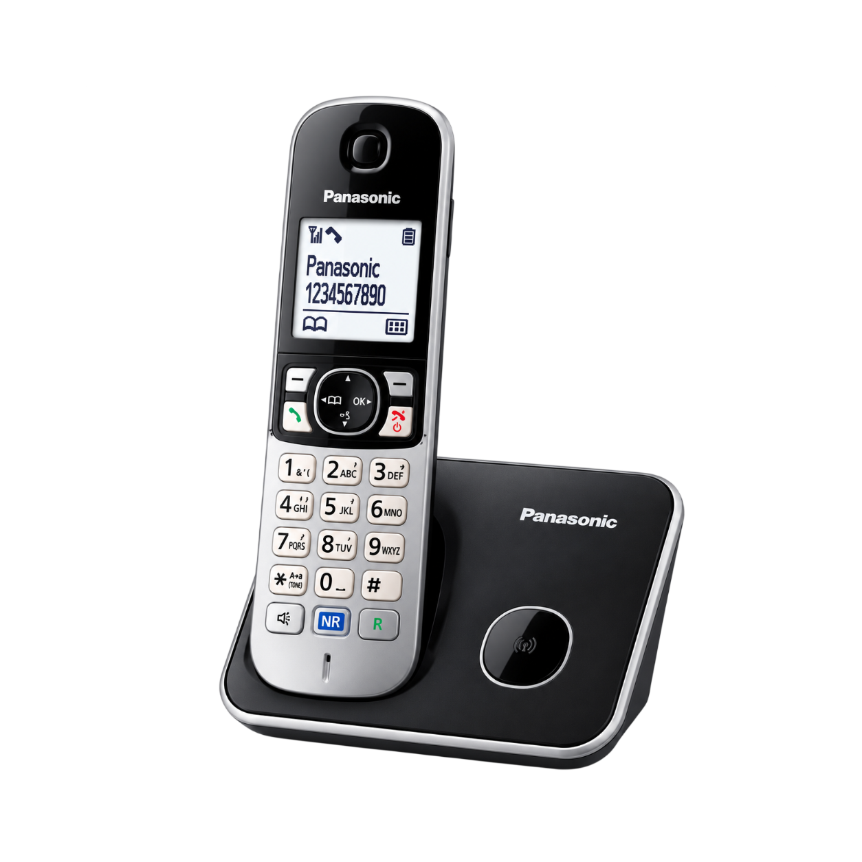 Panasonic KX-TG6811UE1 Cordless DECT Telephone – Single Handset, Caller ID & Speakerphone