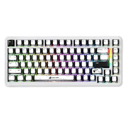 ATTACK SHARK X82 PRO HE Wireless Rapid Trigger Magnetic Gaming Keyboard – 75%