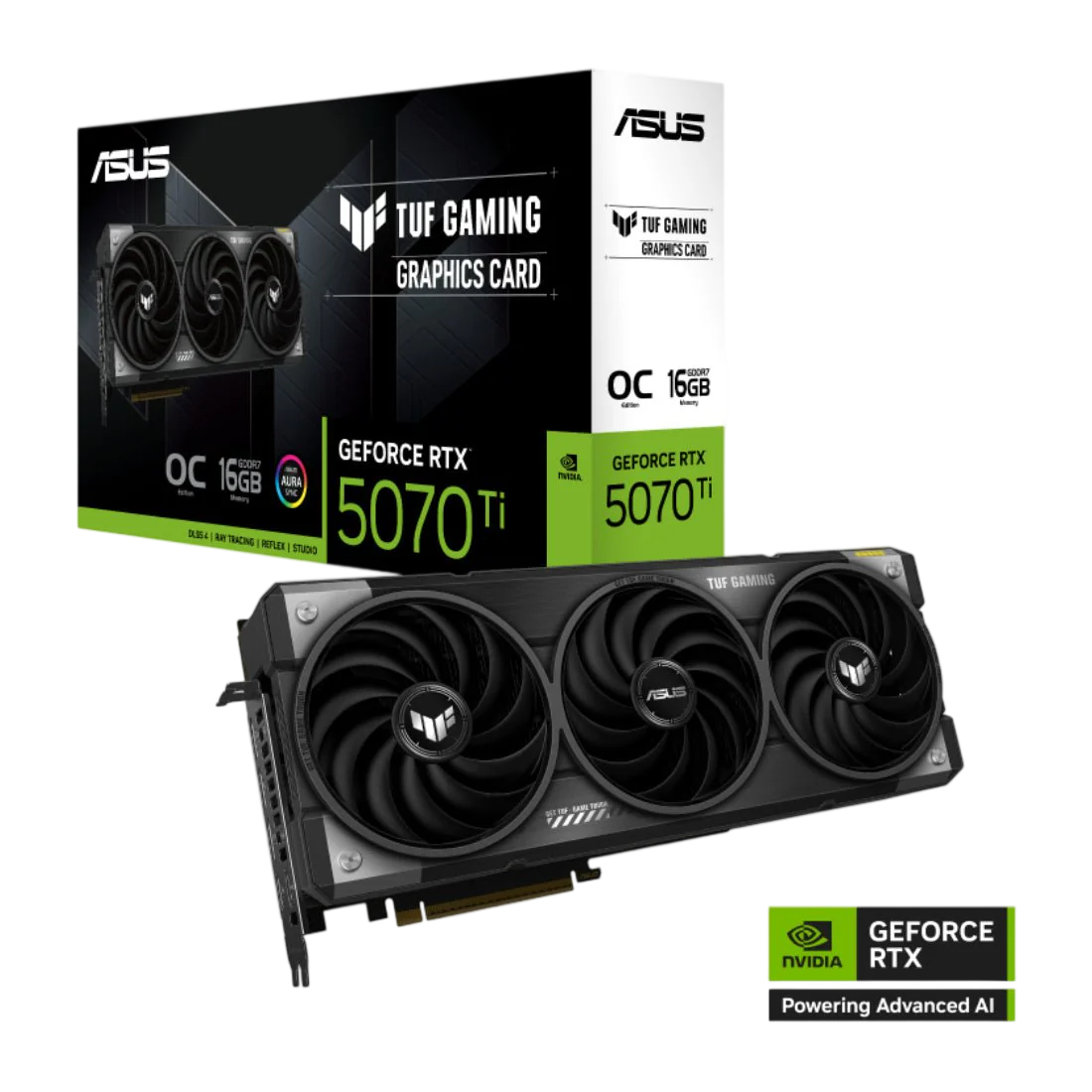 ASUS TUF Gaming GeForce RTX™ 5070 Ti 16GB GDDR7 OC Edition Graphics Card